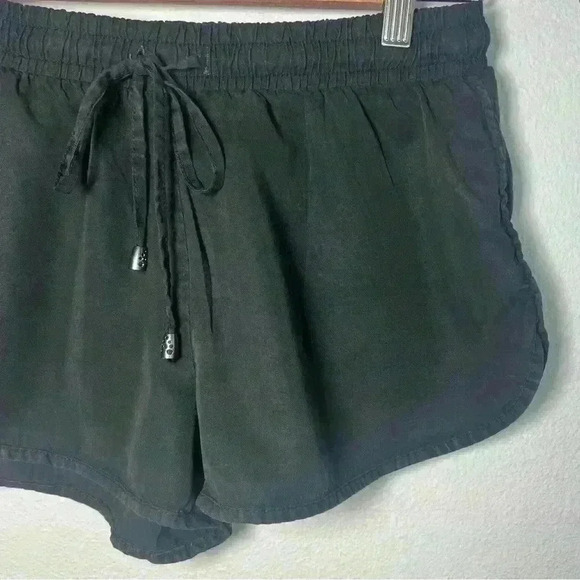 Lovestitch Women’s Shortie Black Shorts with Adjustable Tie Waist Size Small - Picture 2 of 9